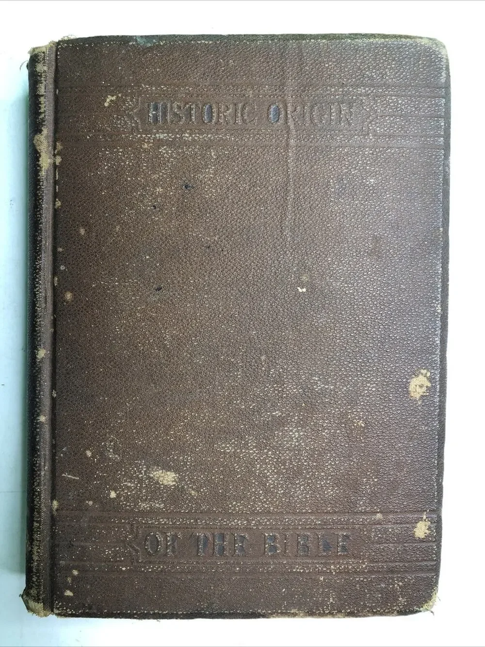 1873 Historic Origin Of The Bible HC Edwin Cone Bissell Intro Roswell Hitchcock